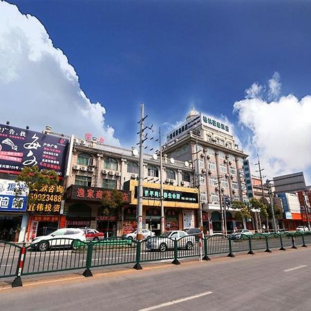 Greentree Inn Shanghai Pudong Airport Huaxia East Road Railway Station Shell Hotel Dış mekan fotoğraf