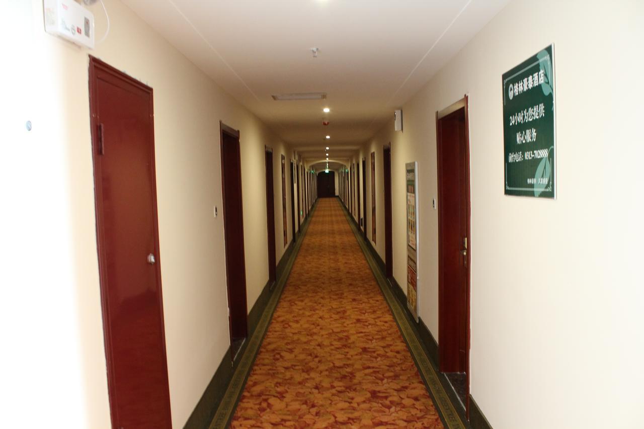 Greentree Inn Shanghai Pudong Airport Huaxia East Road Railway Station Shell Hotel Dış mekan fotoğraf